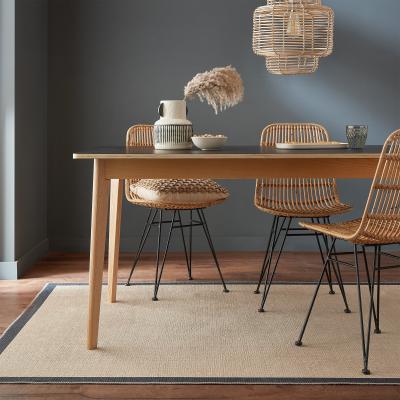 Dunelm Herringbone Washable Rug Natural