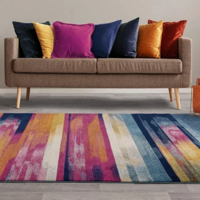 Dunelm Asiatic Nova Stripe Rug