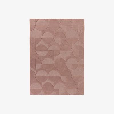Dunelm Gigi Geometric Rug Gigi Pink