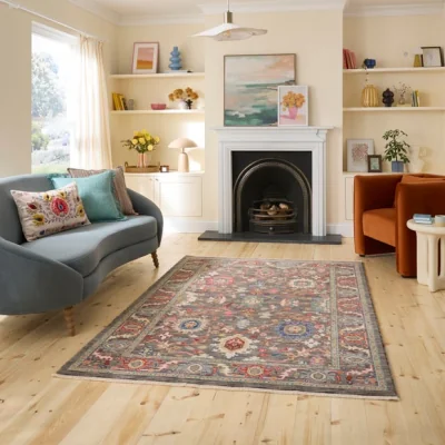 Dunelm Think Rugs Suzani Bloom Rug