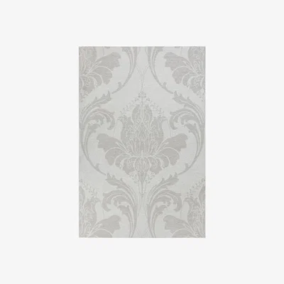 Dunelm Zahra Grey Chenille Rug Grey, Brown and Blue