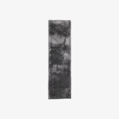 Dunelm Indulgence Shaggy Runner Charcoal (Grey)