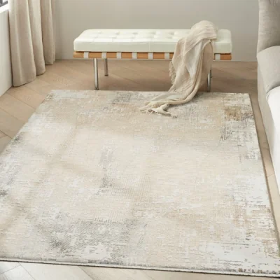 Dunelm Calvin Klein Summit Abstract Rug