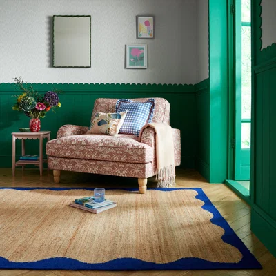 Dunelm Sophie Robinson Wave Jute Rug