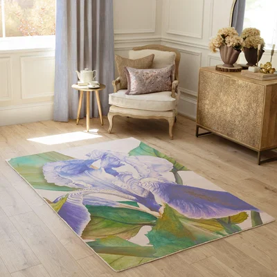 Dunelm Voyage Maison Darwen Cornflower Rug