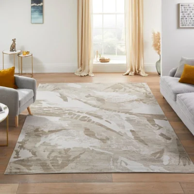 Dunelm Concept Looms Skyline Abstract Velvet Rug