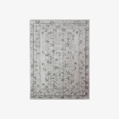 Dunelm Dorma Beige Traditional Viscose Rug Natural