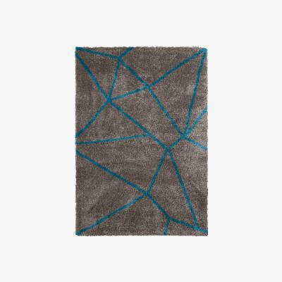 Dunelm Royal Nomadic 5746 Rug Grey and Blue