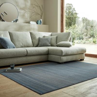 Dunelm Calvi Marl Rug Calvi Blue