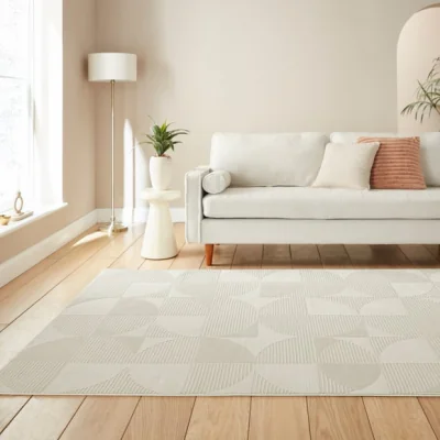 Dunelm Catherine Lansfield Retro Circles Rug