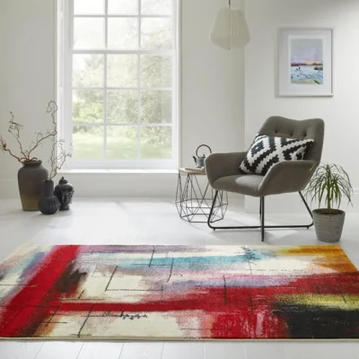 Dunelm Concept Looms Art Modern Abstract Rug