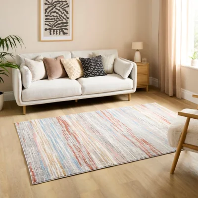 Dunelm Abstract Linear Rug