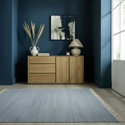 Dunelm Wool Flatweave Rug