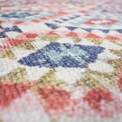 Dunelm Sara Global Diamond Washable Rug