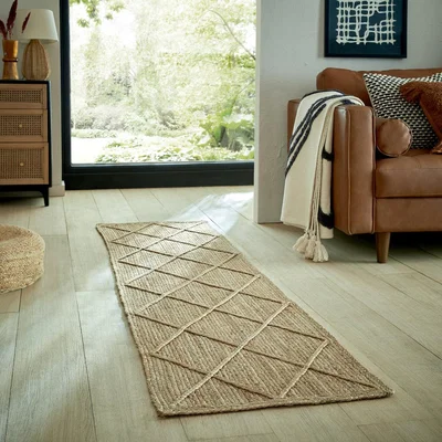 Dunelm Kilworth Jute Runner Natural