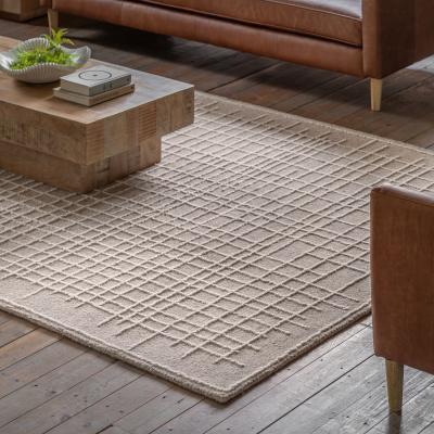 Dunelm Cedar and Sage Fano Tufted Linear Rug