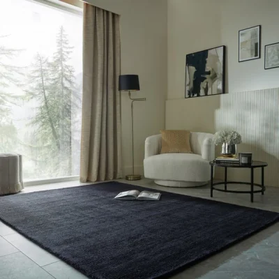 Dunelm Novah Luxury Ribbed Texture Rug