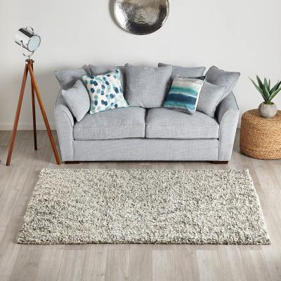 Dunelm Ava Shaggy Rug Grey