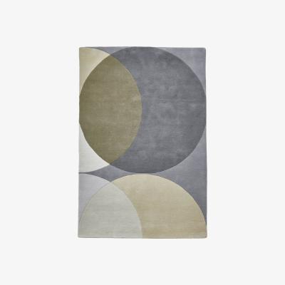 Dunelm Grey Geometric Haines Rug Natural