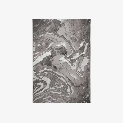 Dunelm Marbled Rug Marbled Natural