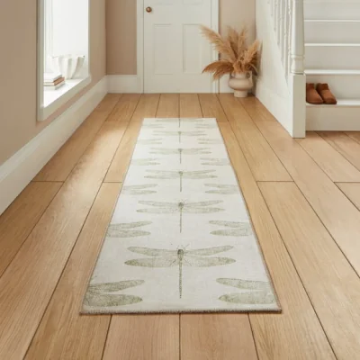 Dunelm Harlequin Demoiselle Washable Rug