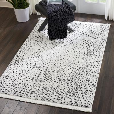 Dunelm Kamala 2 Rug White