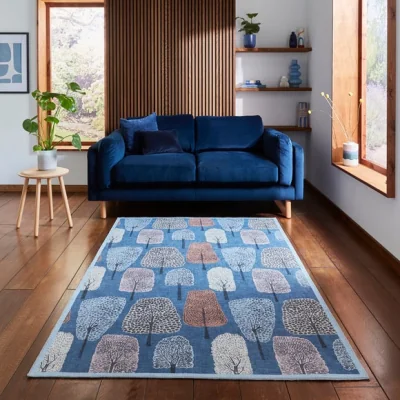 Dunelm Scion Cedar Washable Rug