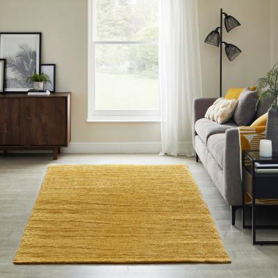 Dunelm Cord Rug Cord Old Gold