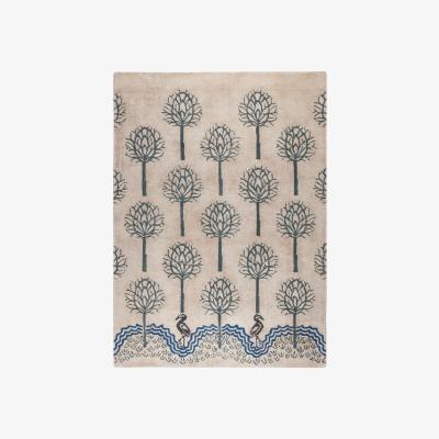 Dunelm V&A Heron Rug Natural