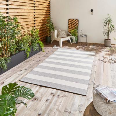 Dunelm Santa Monica Indoor Outdoor Rug Santa Monica Grey Light Beige