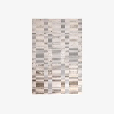 Danetti Bijou mixed metallics textured small  rug