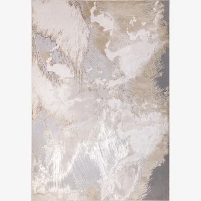 Danetti Perla Expression soft silver textured small rug