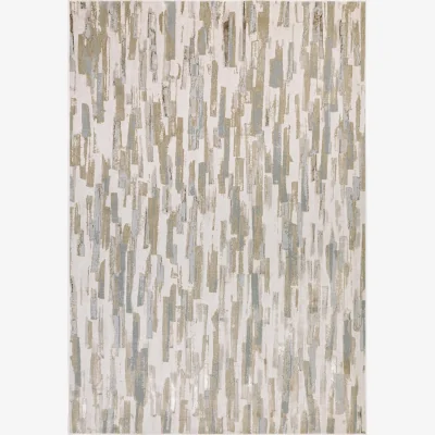 Danetti Rowan mixed metallics textured small rug