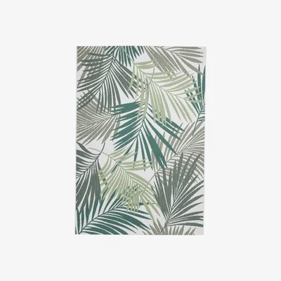 Furniture Village Miami Full Leaf Rug - 120cm-x-170cm