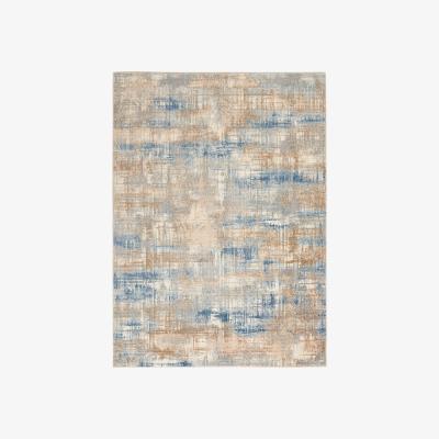 Furniture Village Calvin Klein Rush Blue Beige Rug - 100cm-x-152cm