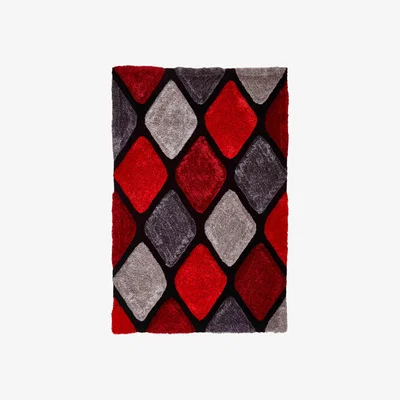 Furniture Village Noble House Diamond Rug - 120cm-x-170cm - Pattern