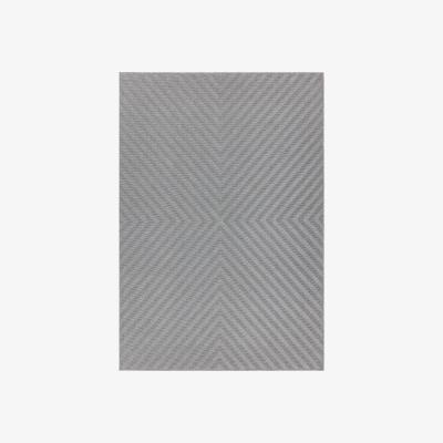 Furniture Village Antibes Light Grey Arrow Outdoor Rug - 120cm-x-170cm