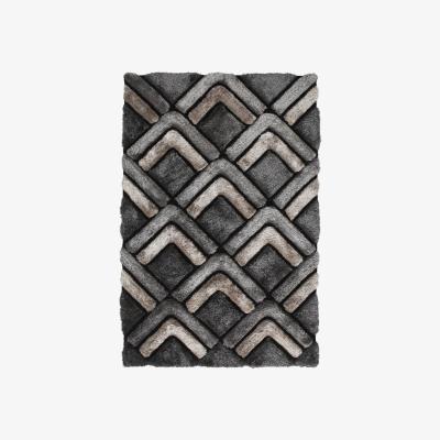 Furniture Village Noble House Chevron Rug - 120cm-x-170cm - Grey