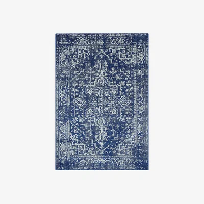 Furniture Village Mabel Rug - 160cm-x-230cm - Navy