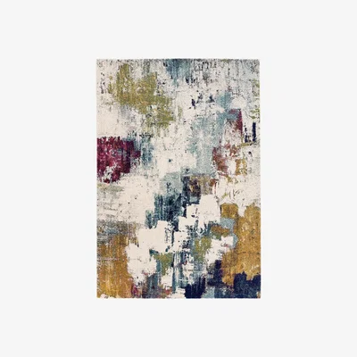Furniture Village Zola Rug Mustard - 200cm-x-290cm