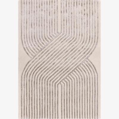 Furniture Village Crispin Rug - 120cm-x-170cm - Ivory
