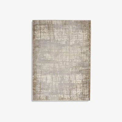 Furniture Village Calvin Klein Rusa Rug - 120cm-x-180cm - Ivory