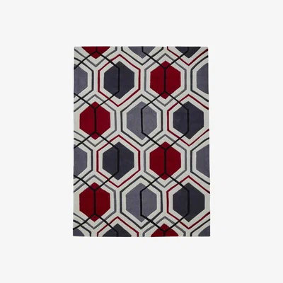 Furniture Village Georgia Rug - 150-x-230 - Red