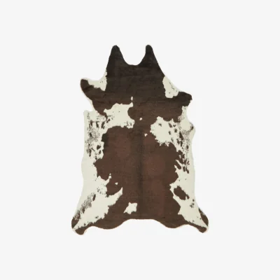 Furniture Village Faux Fur Cow Rug - 180cm-x-240cm