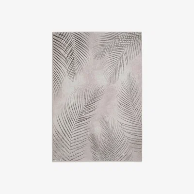 Furniture Village Jani Rug - 120cm-x-170cm - Grey And Silver