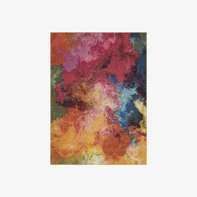 Furniture Village Celesta Burst Rug - 119cm-x-180cm