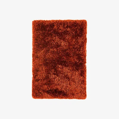 Furniture Village Plush Rug - 160-x-230 - Orange