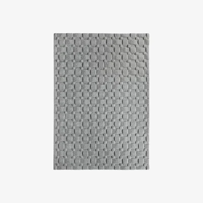 Furniture Village Basket Weave Rug - 120cm-x-170cm - Grey