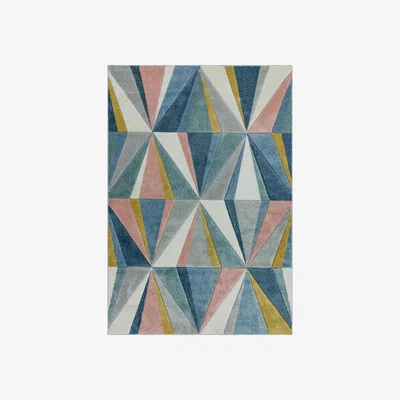 Furniture Village Sketch Diamond Rug - 200cm-x-290cm