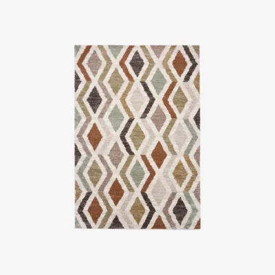 Furniture Village Nola Lattice Rug - 120cm-x-170cm